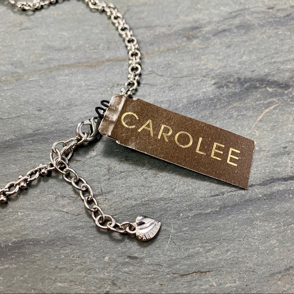 F4-67 Carolee/Necklace/Pave/Statement/Authentic - Picture 5 of 5